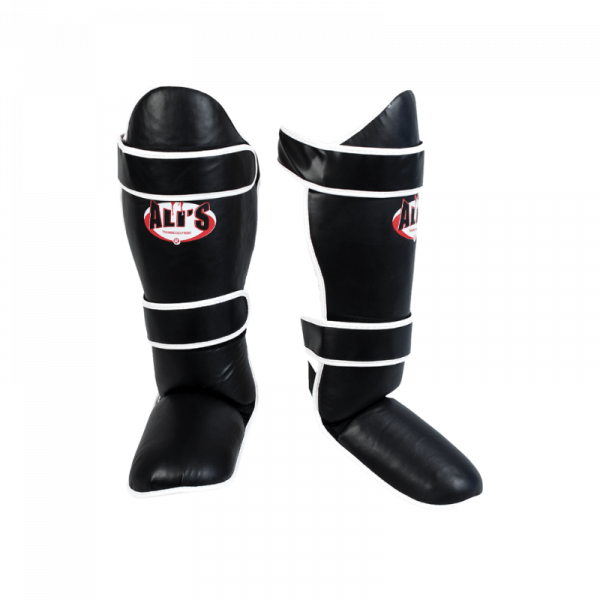 Shin Pro scheenbeschermers voor kickboksen van Ali’s Fightgear