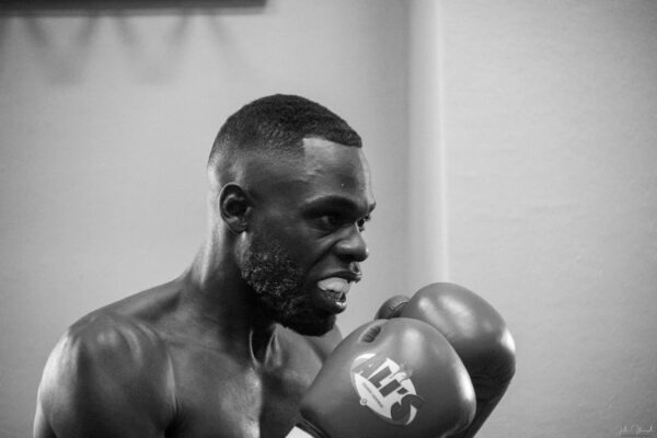 Bokshandschoen BG SP zwart Sparringsglove