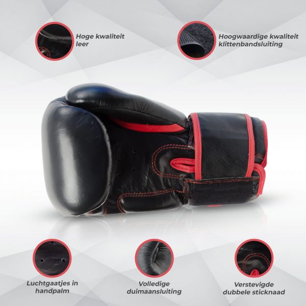 Bokshandschoen BG TR Zwart
