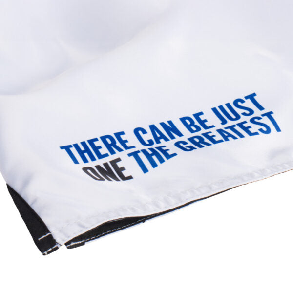 Fightshort – Blauw / Wit