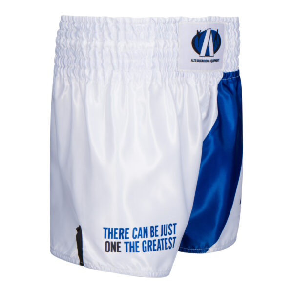 Fightshort – Blauw / Wit