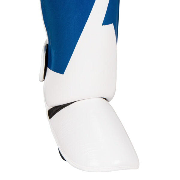 Scheenbeschermers – Blauw / Wit