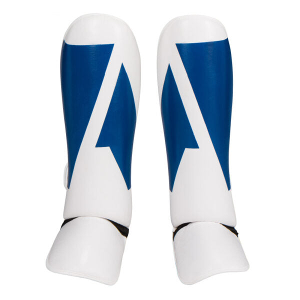 Scheenbeschermers – Blauw / Wit