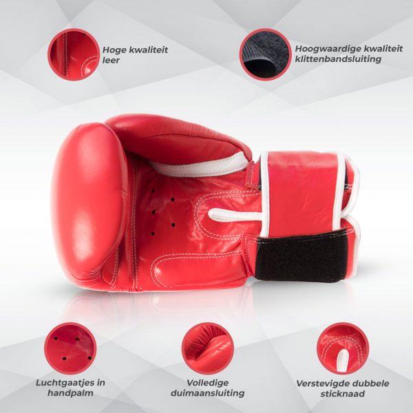 Bokshandschoen BG TR rood